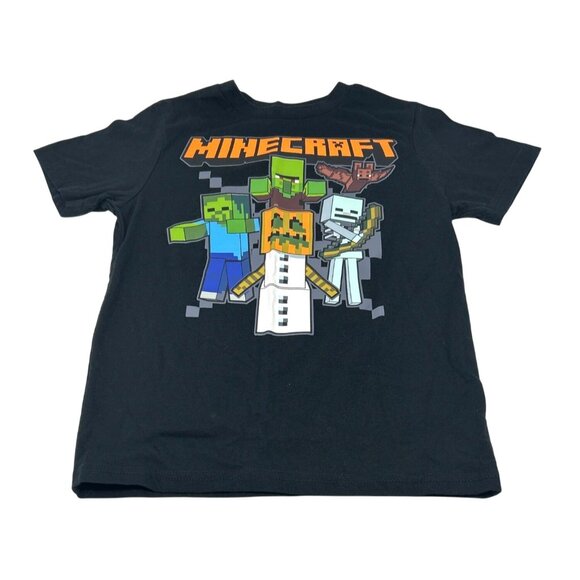 Boy's Clothes - 2 Shorts, 2 T-Shirts - Black‎ & Grey - Size Small - Picture 10 of 12